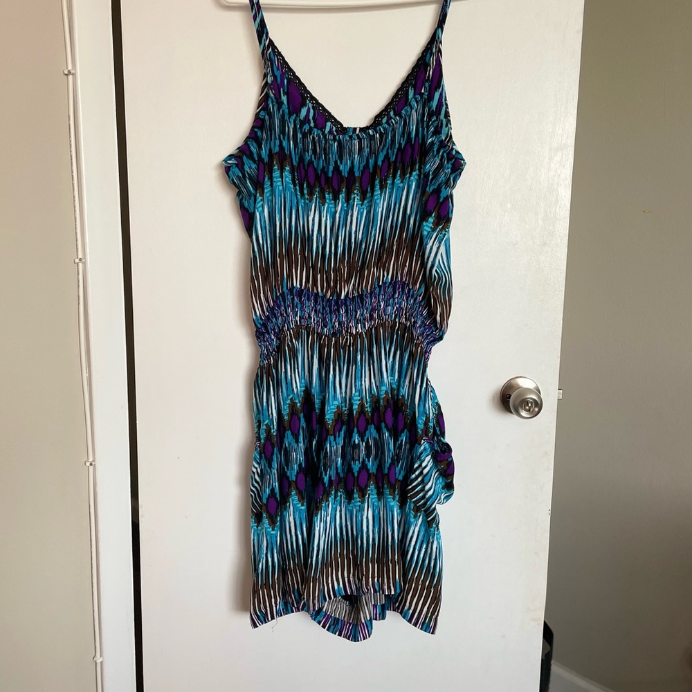 Fashion to Figure Multicolor Ruffle Romper - Size 3X - Picture 5 of 12